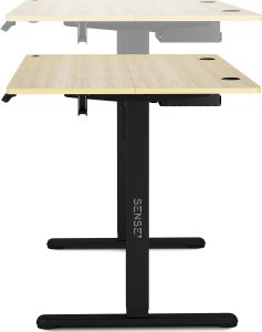 Biurko SENSE7 Nojo Sosna 140 cmx70 cm Black Pine 7