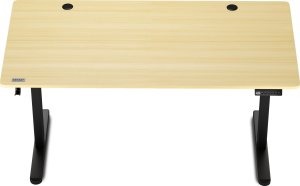 Biurko SENSE7 Nojo Sosna 140 cmx70 cm Black Pine 8