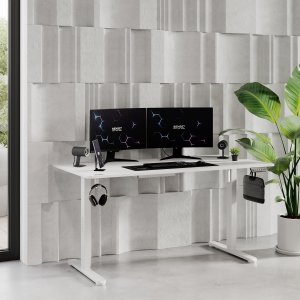 Biurko SENSE7 Nojo Białe 140 cmx70 cm White 2