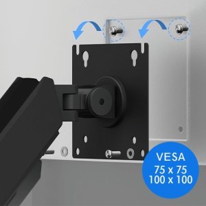 SENSE7 Uchwyt biurkowy na monitor 17"-32" HANG 5