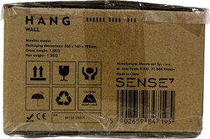 SENSE7 Uchwyt do ściany na monitor 17"-32" HANG WALL 15
