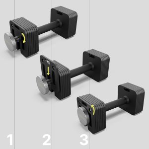 Zipro Hantla z regulowanym obciążeniem SQUARE 16 kg 6