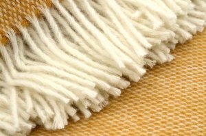 estilex Koc Z Wełny Nowozelandzkiej Plecionka - Miodowy 4