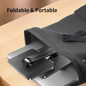 Uchwyt iLike STM4 Metal Tablet PC Holder Stand with Adjustable Perfect Angle&360 Rotation Black Black 2