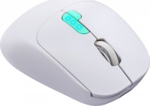 Mysz Defender Mysz bezprzewodowa NITTA MM-307 optyczna 1600dpi 2.4 GHz + Bluetooth biała AKUMULATOR 2