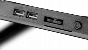 Podstawka chłodząca Defender Podstawka chłodząca Defender NS-502 laptop notebook 15.6-17.3" 2xUSB 2 fans podświetlenie RGB + uchwyt smartfon 8