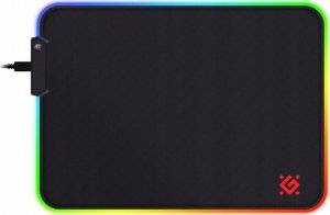 Podkładka Defender Podkładka Defender Gaming BLACK L LIGHT 350x300x4mm podświetlenie LED RGB 3