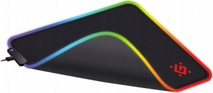 Podkładka Defender Podkładka Defender Gaming BLACK L LIGHT 350x300x4mm podświetlenie LED RGB 4