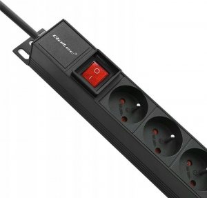 Listwa zasilająca Qoltec przeciwprzepięciowa 16 gniazd 1.8 m czarna (54604) 4