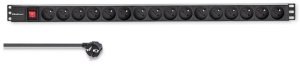 Listwa zasilająca Qoltec przeciwprzepięciowa 16 gniazd 1.8 m czarna (54604) 8