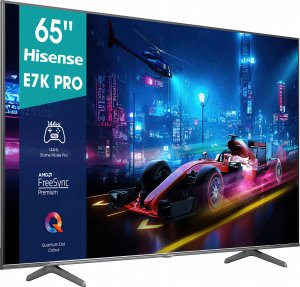 Telewizor Hisense Telewizor 65E7KQ PRO 65" QLED 4K UHD 144 Hz HDMI 2.1 DVB-T2 Szary 16