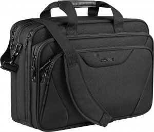 Torba KROSER KROSER Biznesowa torba na laptopa 17,3" wodoodporna duża teczka na ramię 1