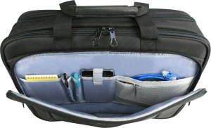 Torba KROSER KROSER Biznesowa torba na laptopa 17,3 pojemna rozszerzalna teczka na ramię 3