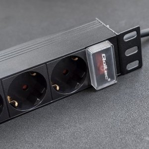 Listwa zasilająca Qoltec przeciwprzepięciowa 4 gniazda 1.8 m czarna (54603) 7