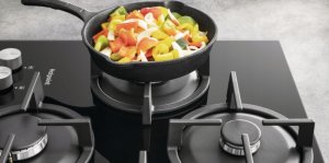 Płyta grzewcza Hotpoint-Ariston Płyta gazowa szklana HAGS62FBK 7