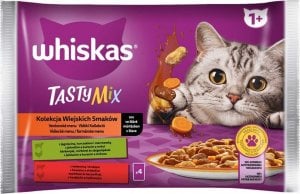 Whiskas Whiskas Karma dla kota w saszetkach Tasty Mix w sosie 4 x 85 g 1