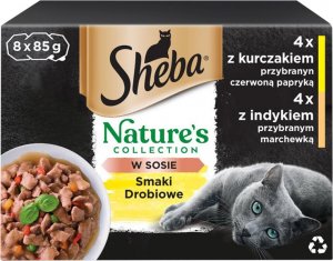 Sheba Sheba Nature's Collection Mokra karma dla kotów 680 g (8 x 85 g) 1