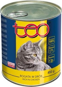 Teo Karma mokra dla kota TEO bogata w drób 850 g 1