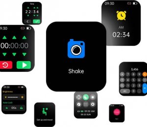 Smartwatch Active Band E500 Czarny 8