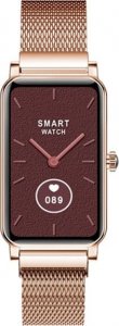 Smartwatch Active Band ZX19 Różowe złoto 13