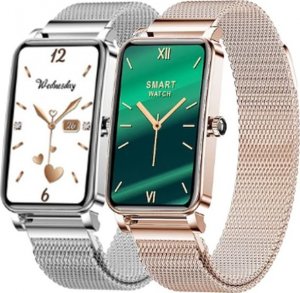 Smartwatch Active Band ZX19 Różowe złoto 11