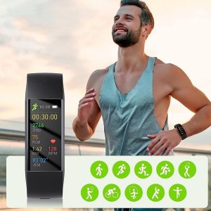 Smartwatch Active Band C80 Fioletowy 19