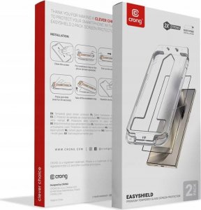 Crong Szkło hartowane EasyShield 2-Pack - Samsung Galaxy S24 Ultra (2 sztuki) 4
