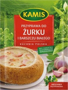 Kamis Kamis Kuchnia polska Przyprawa do żurku i barszczu białego Mieszanka przyprawowa 25 g 1