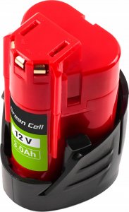 Green Cell Bateria do Milwaukee M12 12V 3Ah zamiennik M12 B3 4932451388 4