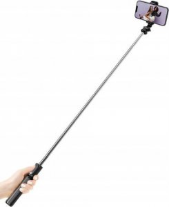 Selfie stick Crong SelfieGo Kompaktowy selfie stick Bluetooth tripod (20-101cm) 2