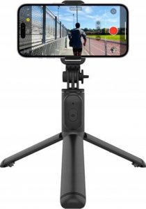 Selfie stick Crong SelfieGo Kompaktowy selfie stick Bluetooth tripod (20-101cm) 5