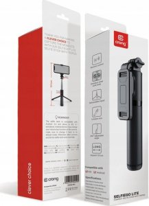 Selfie stick Crong SelfieGo Kompaktowy selfie stick Bluetooth tripod (20-101cm) 6