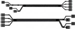 Intel Intel 2U Switch cable SFF-8611(825mm) 3