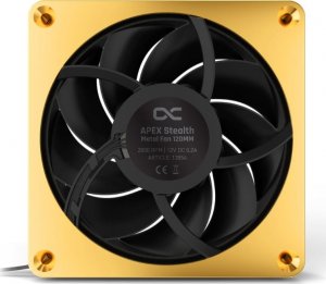 Wentylator Alphacool Apex Stealth Metal 120 mm Złoty (13854) 3