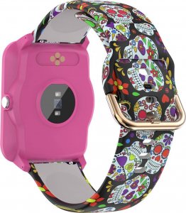 Smartwatch Bemi KIX-M + Słuchawki BT Bemi Tutti Czarno-różowy 5