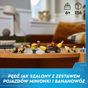 LEGO Minions Minionki i bananowóz (75580) 3