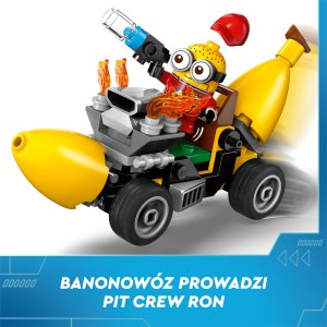LEGO Minions Minionki i bananowóz (75580) 4