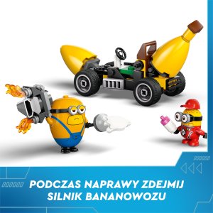 LEGO Minions Minionki i bananowóz (75580) 5