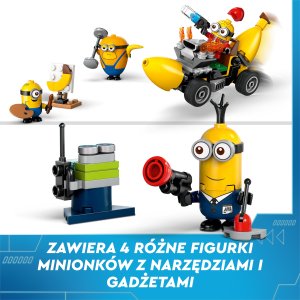 LEGO Minions Minionki i bananowóz (75580) 6