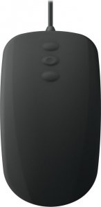 Mysz Cherry CHERRY Mouse AK-PMH3 Medical 3-Button Scroll corded sealed black IP68 kabelgebunden, 3-Button-Scroll-Steuerung, IP68 1
