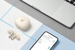 Słuchawki Soundcore P40i Beżowe 11