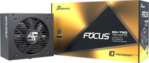 Zasilacz SeaSonic Focus GX 750W (FOCUS-GX-750) + Kabel PCIe 5.0 12VHPWR 9
