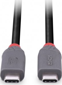 Kabel USB Lindy USB-C - USB-C 0.8 m Czarny (36956) 4