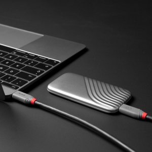 Kabel USB Lindy USB-C - USB-C 0.8 m Czarny (36956) 5