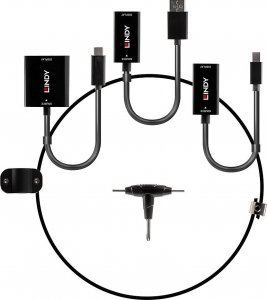 Adapter USB Lindy I/O CONVERTER HDMI TO DP/38304 LINDY 5