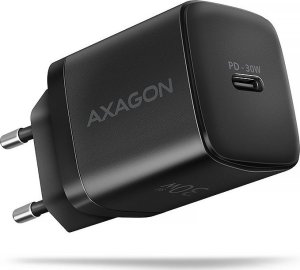 Ładowarka Axagon AXAGON ACU-PD30, ładowarka sieciowa Sil 30W, 1x port USB-C, PD3.0/PPS/QC4+/SFC/AFC/Apple, czarna 1