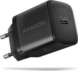 Ładowarka Axagon AXAGON ACU-PD20, ładowarka sieciowa 20W, 1x port USB-C, PD3.0/PPS/QC4+/AFC/Apple, czarna 1