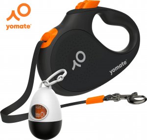 Yomate YOMATE! SMYCZ AUTOMATYCZNA DLA ŚREDNIEGO PSA DO 25KG ZWIJANA + POJEMNIK 3