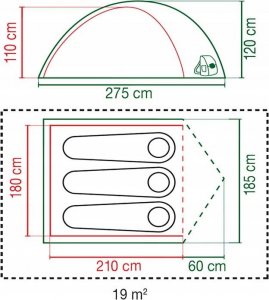 Namiot turystyczny Coleman Darwin 3 2