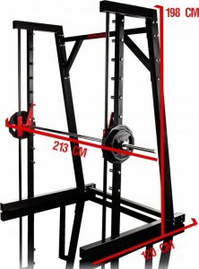 KELTON Kelton suwnica Smitha do domowej siłowni HM3 9